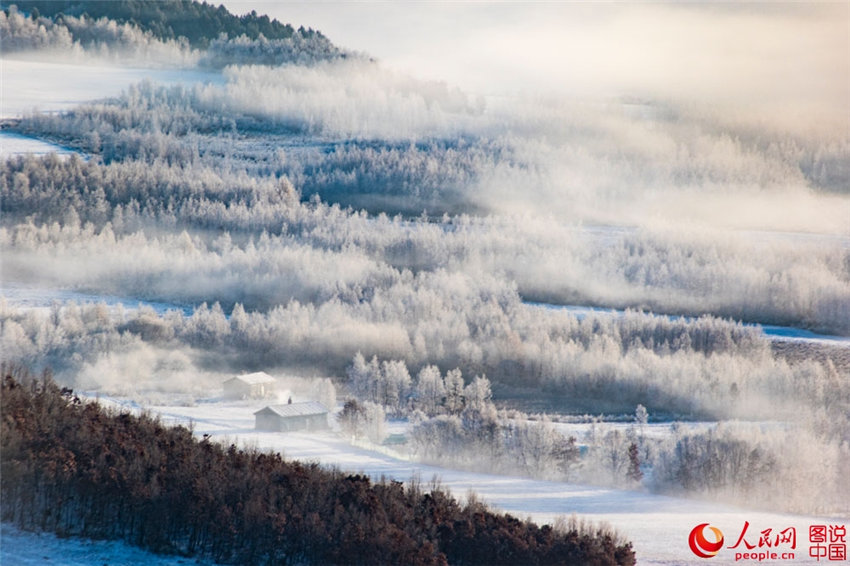Wundersch?ne Eiskristall-Welt von Jiagedaqi