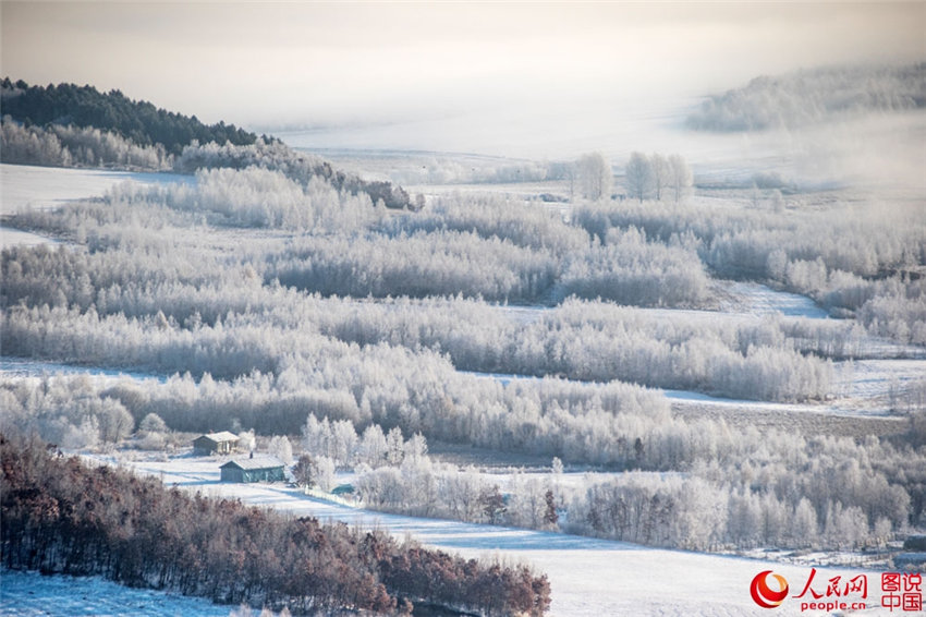 Wundersch?ne Eiskristall-Welt von Jiagedaqi