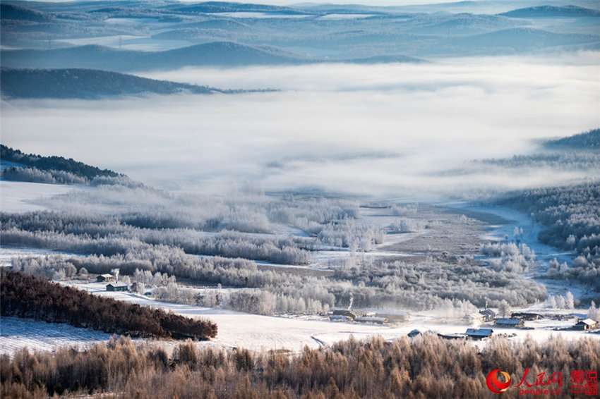 Wundersch?ne Eiskristall-Welt von Jiagedaqi