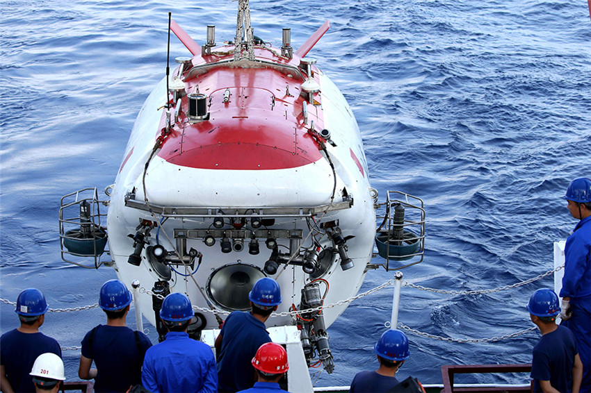 Bemanntes Tauchboot ?Jiaolong“ erkundet das Südchinesische Meer