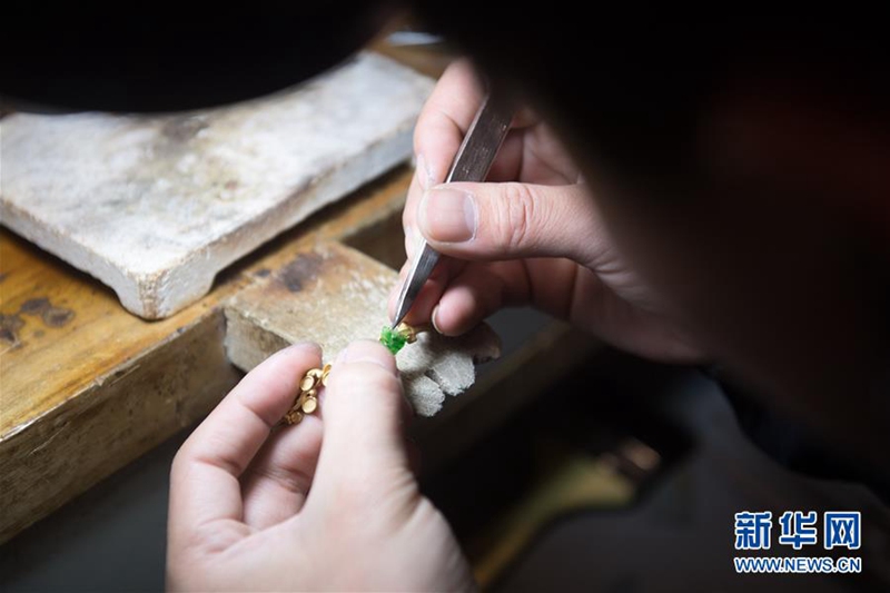 Schmuckmacher in Hangzhou