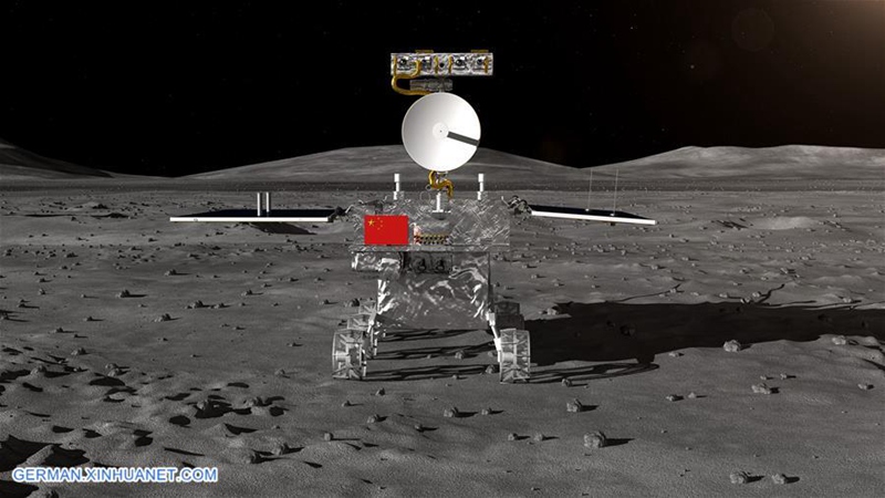 China Fokus: China enthüllt Chang'e-4 Rover, um ferne Seite des Mondes zu erkunden