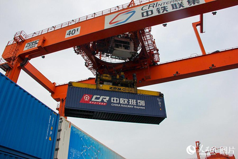 China-Europa-Güterzüge legen seit 2011 10.000 Fahrten zurück