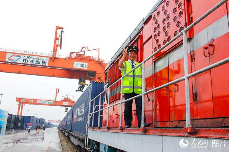 China-Europa-Güterzüge legen seit 2011 10.000 Fahrten zurück