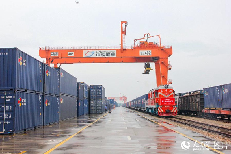 China-Europa-Güterzüge legen seit 2011 10.000 Fahrten zurück