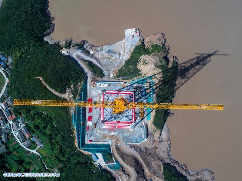 Hochspannungsleitungsprojekt zwischen Zhoushan und Ningbo voraussichtlich Ende Okotober fertiggestellt