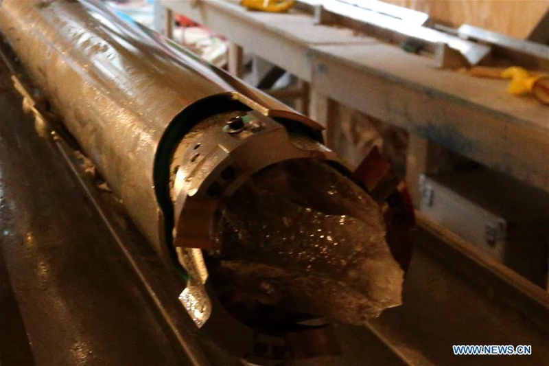 Chinas 35. Antarktis-Expeditionsteam arbeitet an der Forschungsstation Kulun